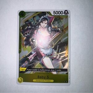 Baby 5 OP12-112 R Legacy of the Master One Piece English Trading Card TCG